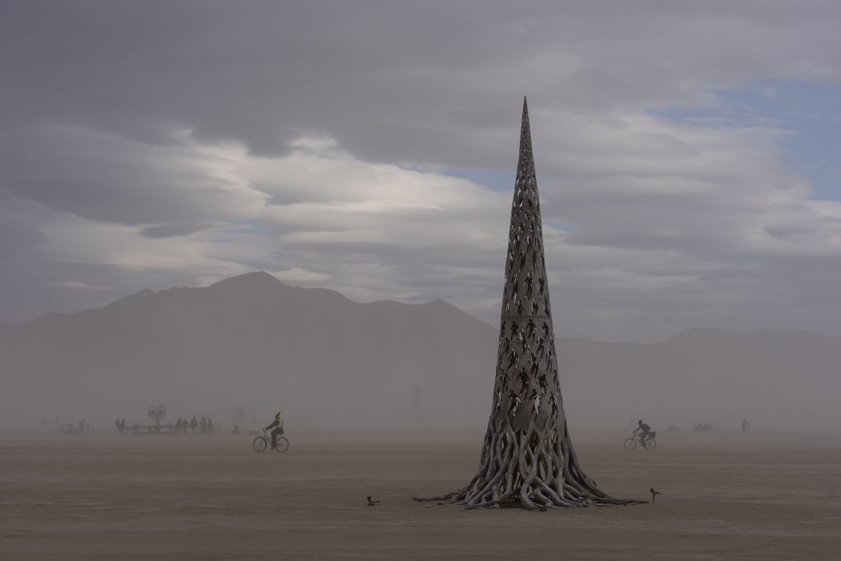 Aetheric Ascension Tower by Andrey Sledkov and ARTsled