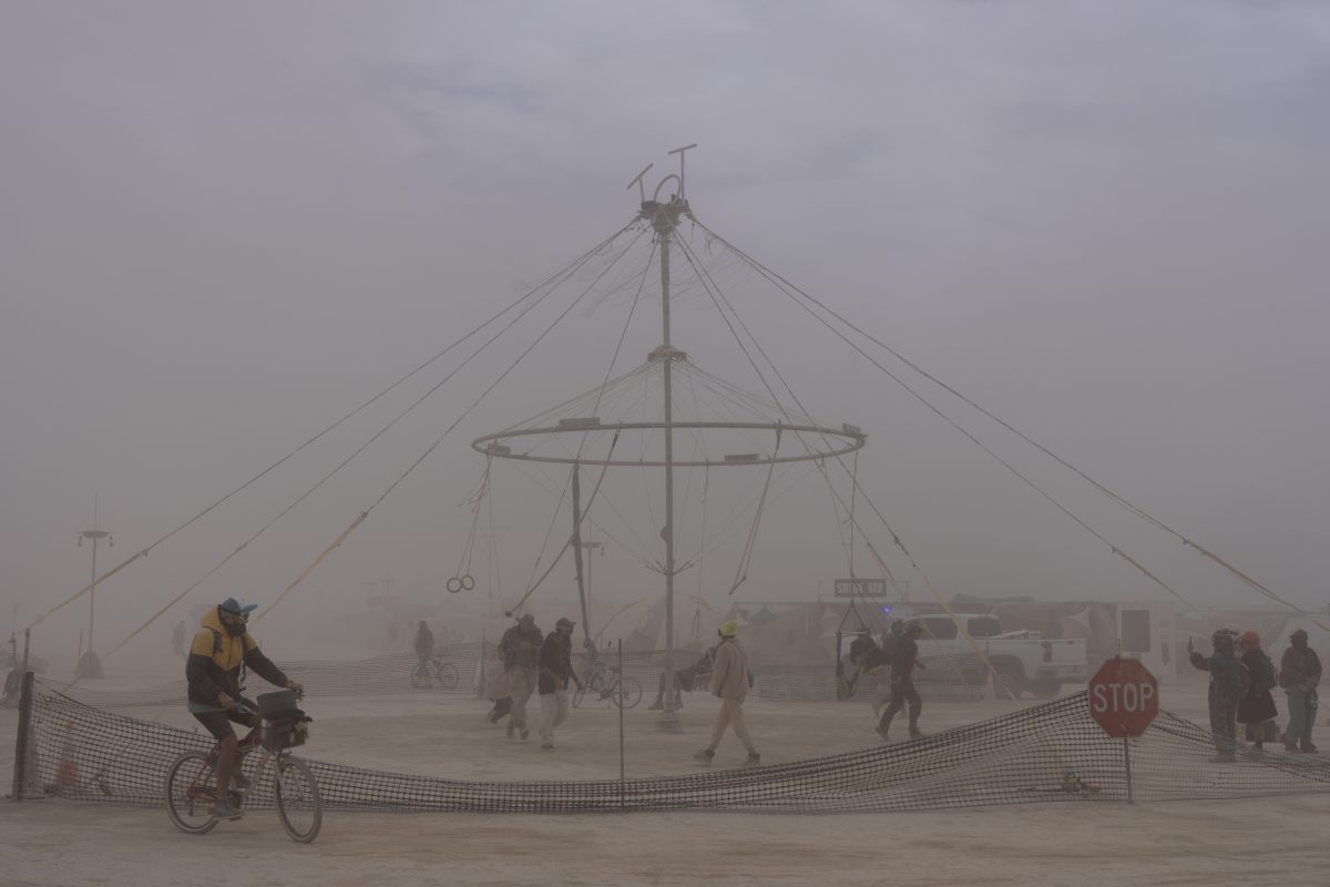 Swing Ride in a Dust Storm - TOT