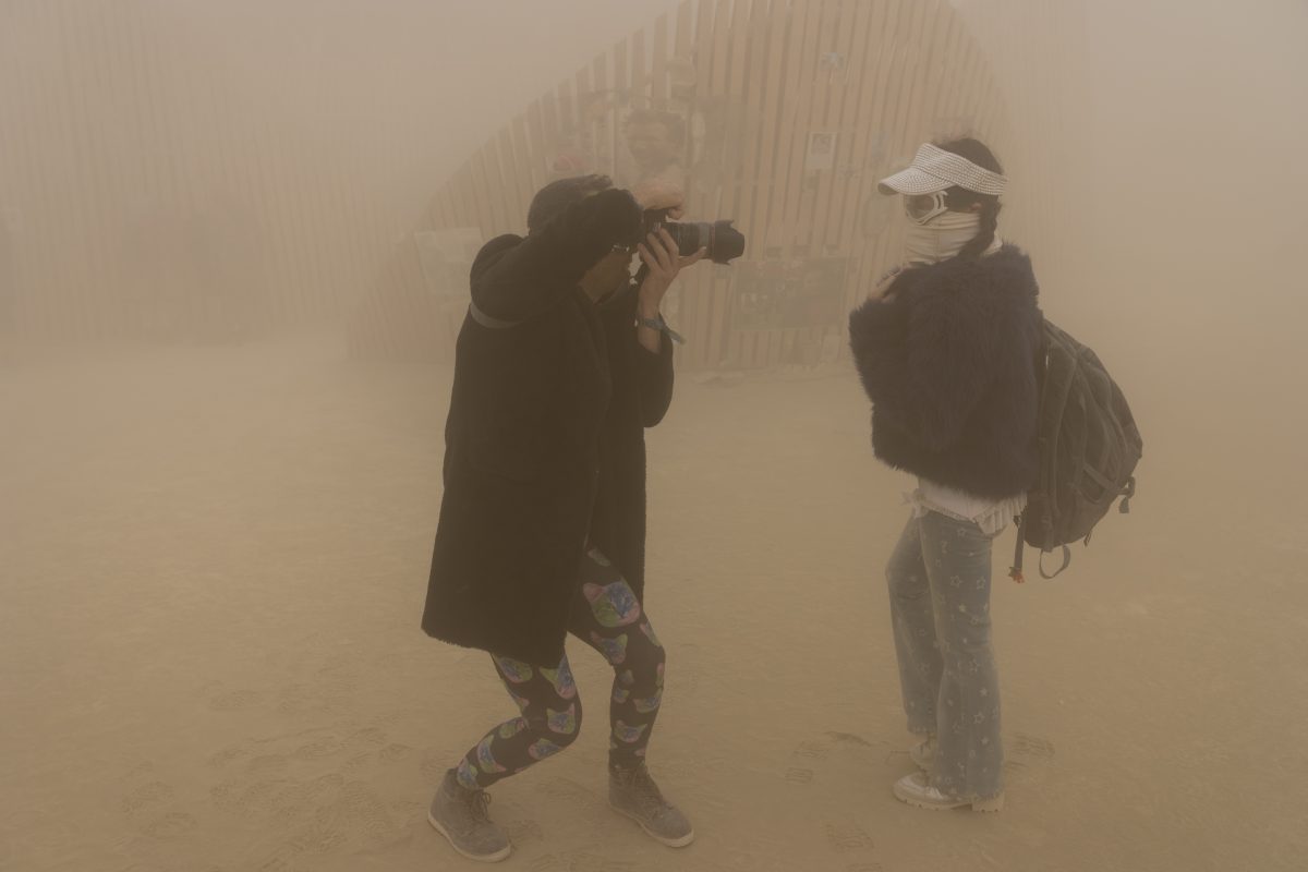 Julian Making Images in the Dust