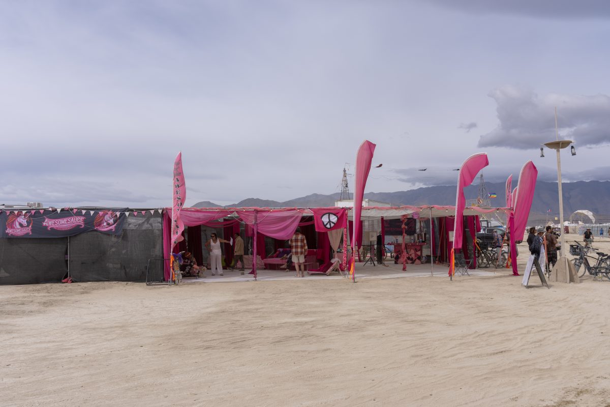 Pink Flags at Awesomesauce