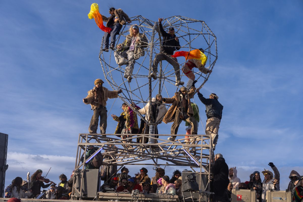 Sunrise Climbers at Robot Heart