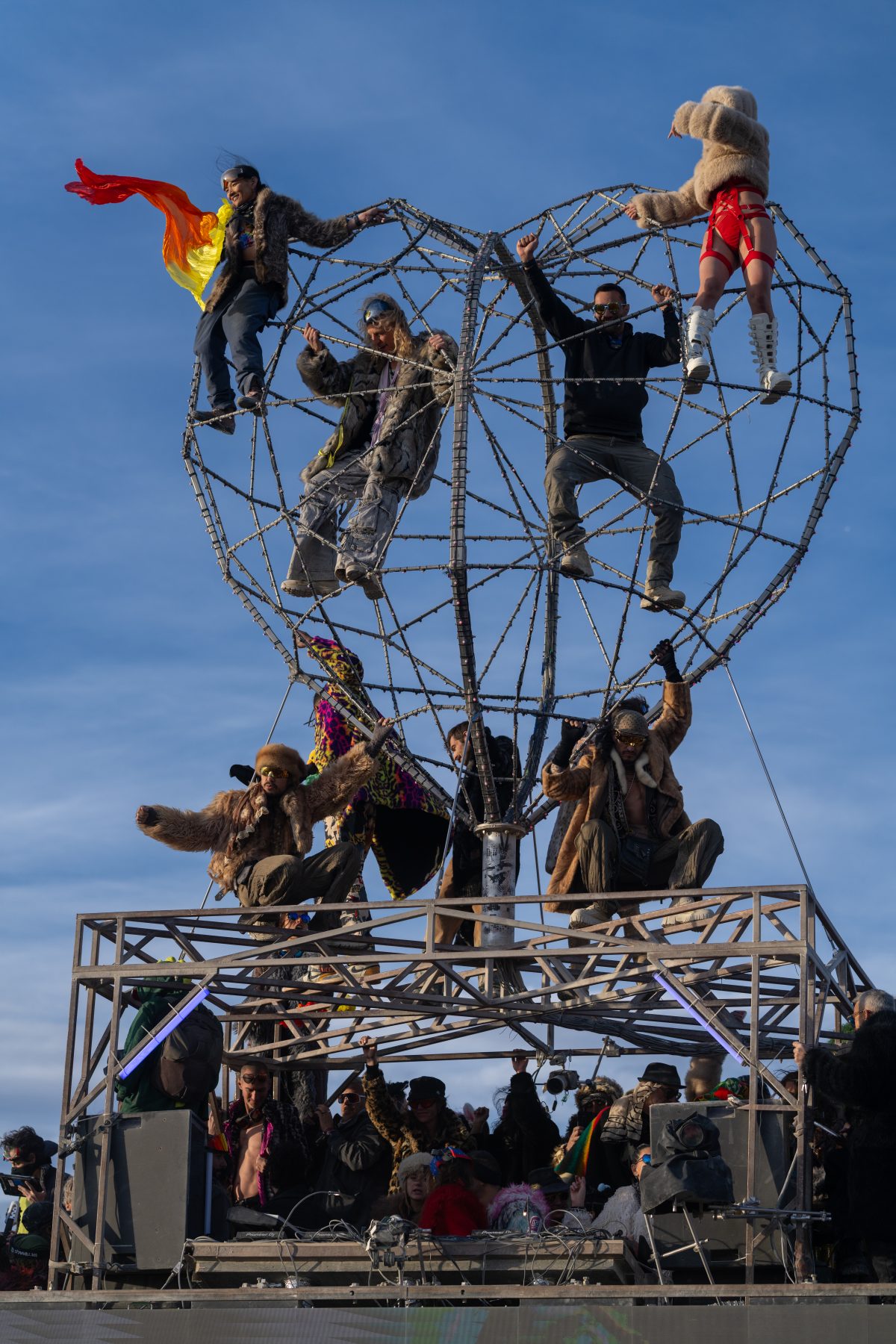 Sunrise Climbers at Robot Heart