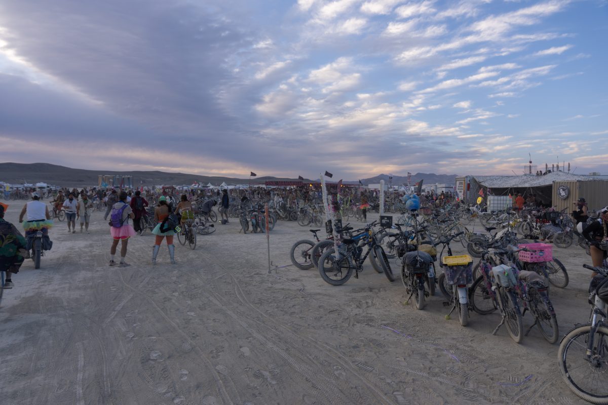 Bike Parking at Pink Mammoth