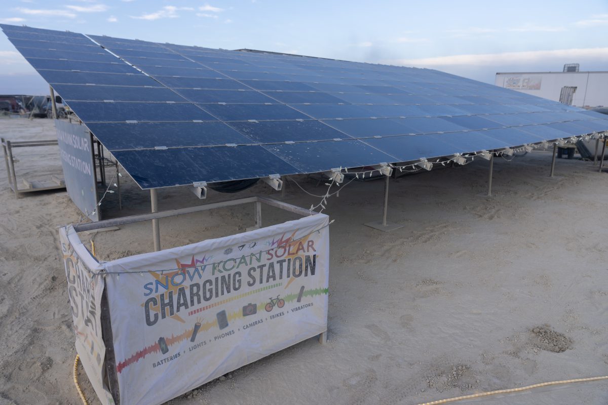 Snow Koan Solar Charging Station