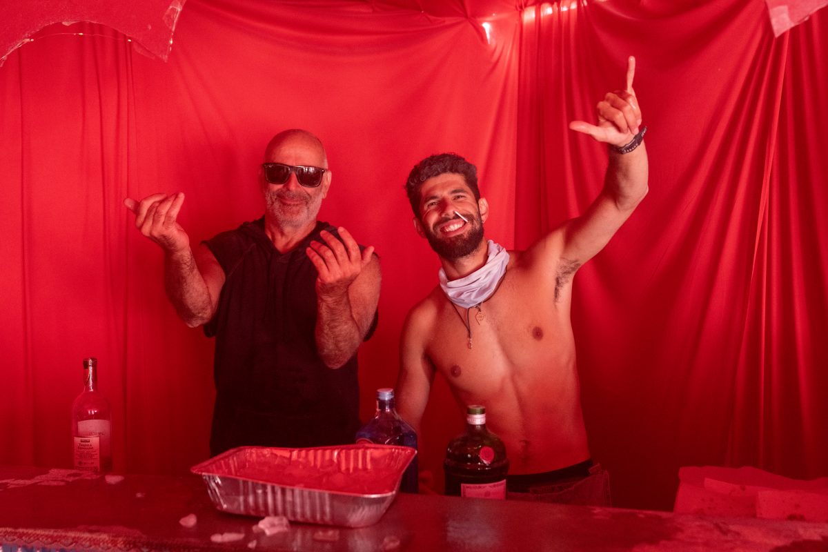 Bartenders at Alma Borekas