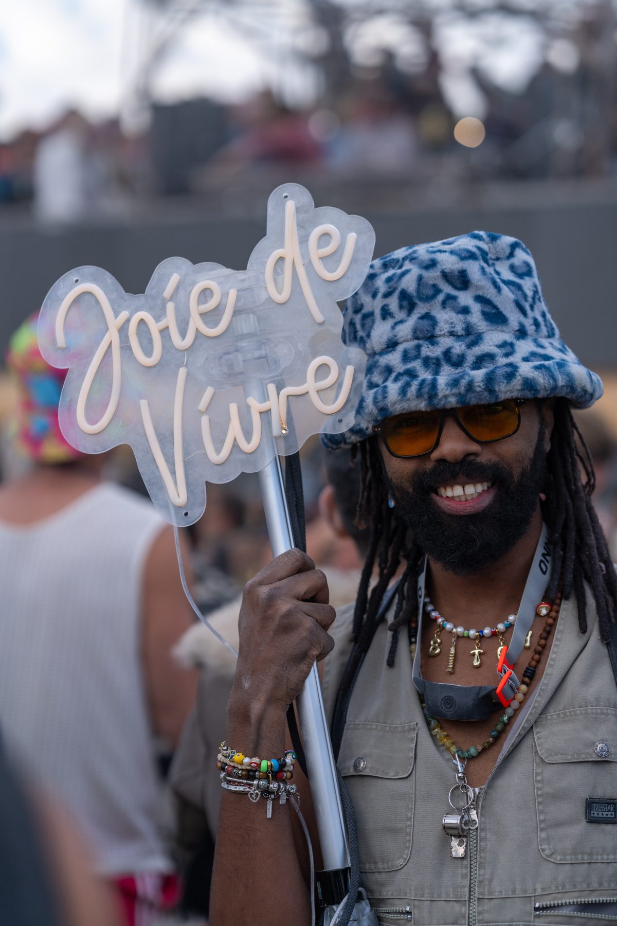 Joie de Vivre Sign at Robot Heart