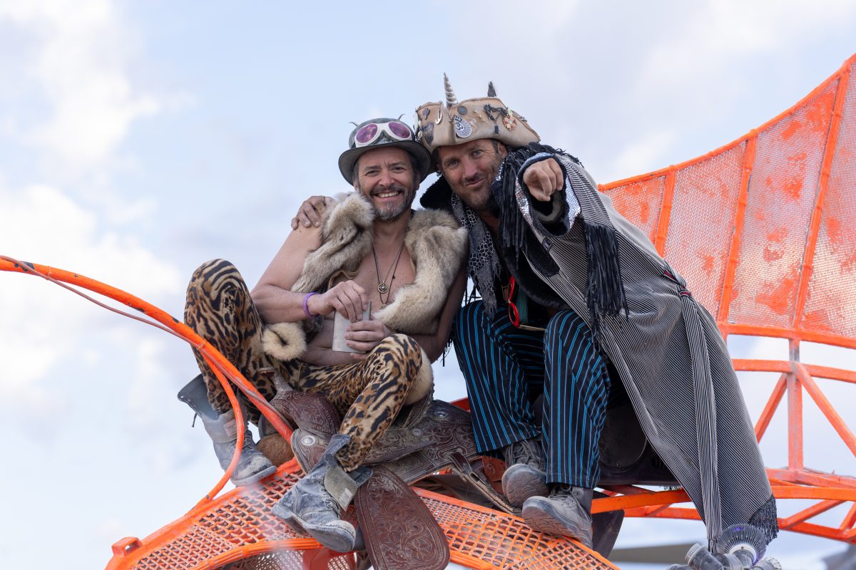 Burners Atop Mutant Vehicle