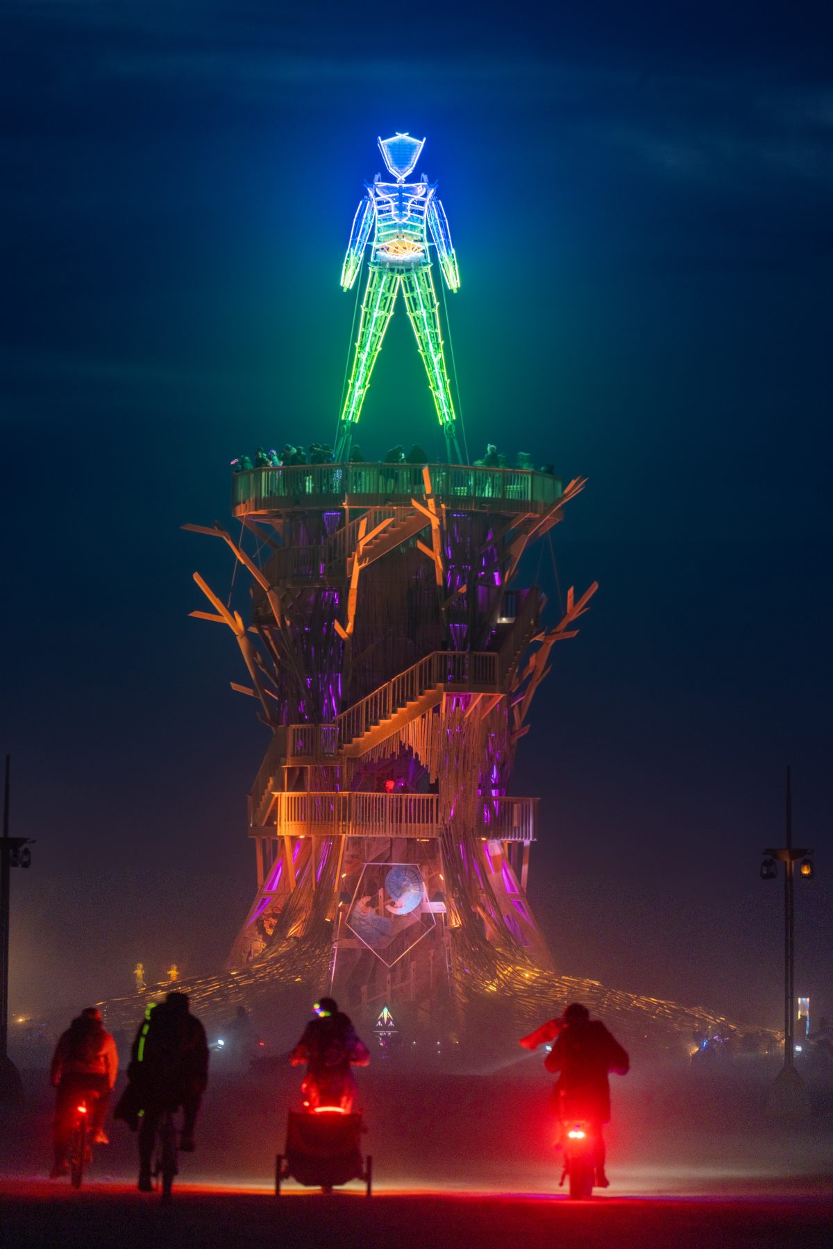Burning Man 2026 Man Base - Cryptomeria by Alexander Rose