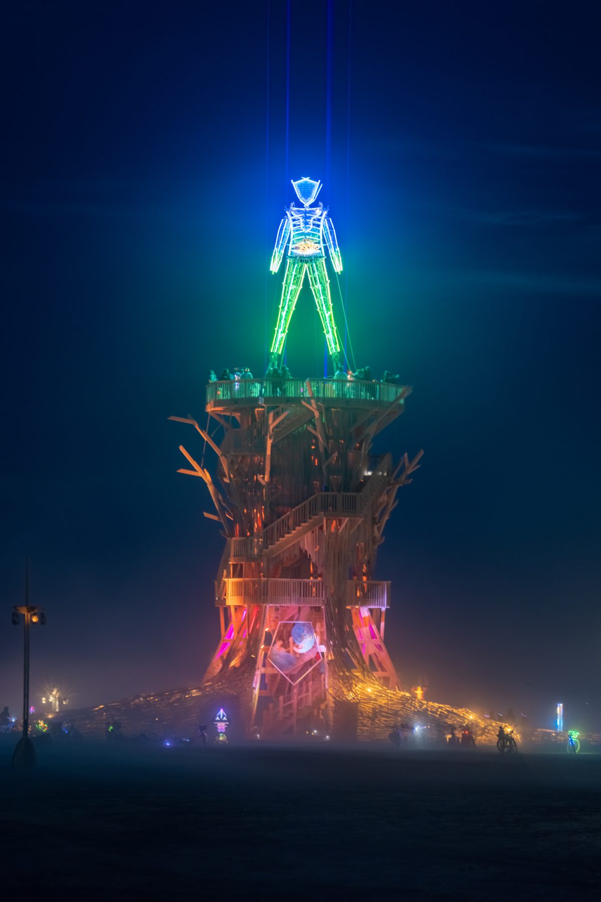 Burning Man 2026 Man Base - Cryptomeria by Alexander Rose