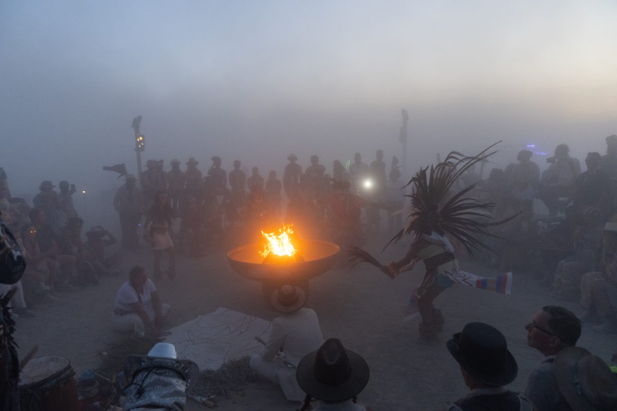 Aztec Dancer at the Temple Blessing - Earth Guardians
