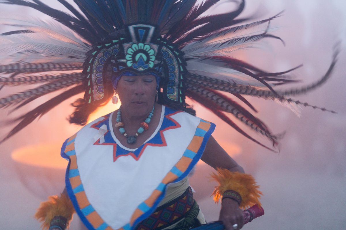 Aztec Dancer at the Temple Blessing - Earth Guardians