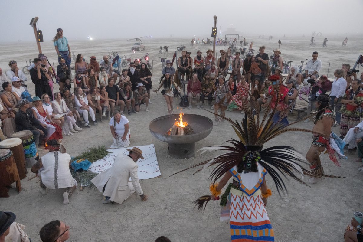 Aztec Dancers Bless the Temple - Earth Guardians