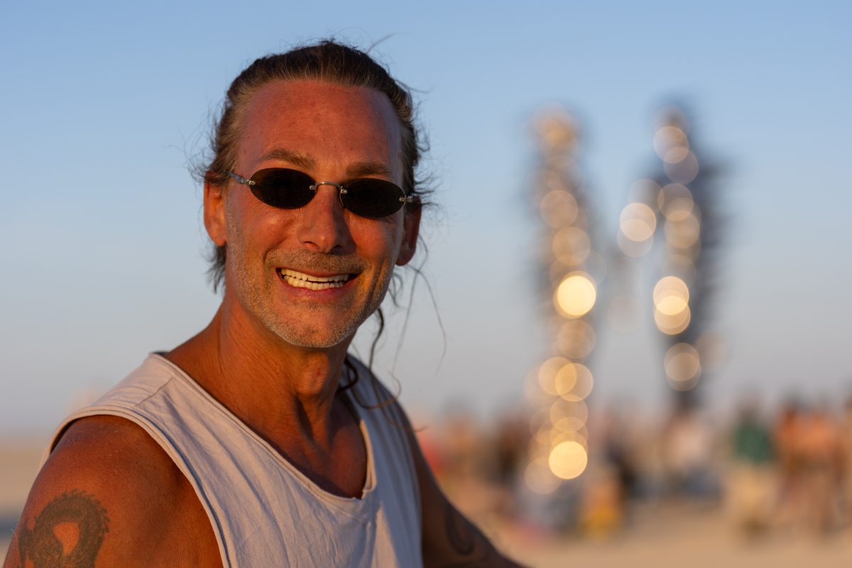 Michael Benisty Portrait at Sunset