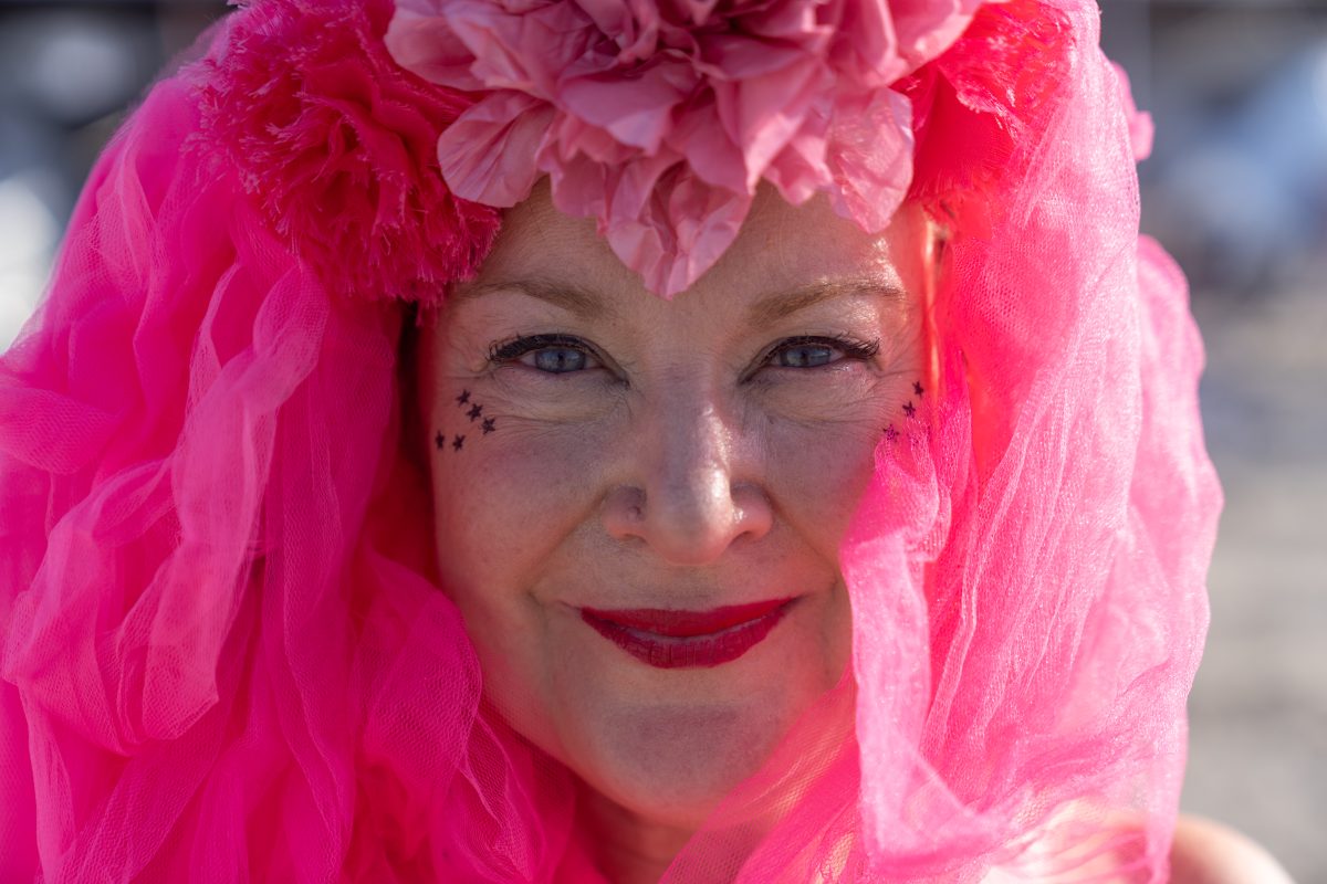 Woman in Pink Tulle