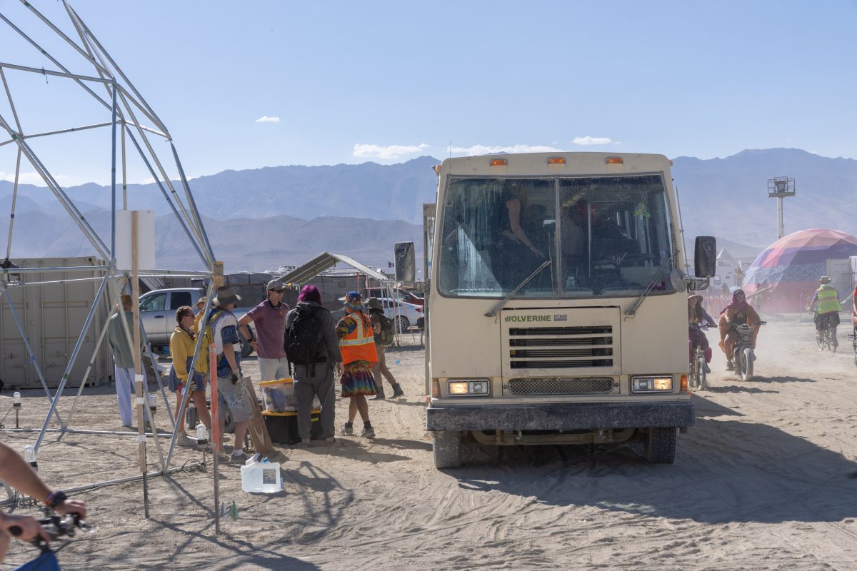 Burner Express Shuttle Arrives