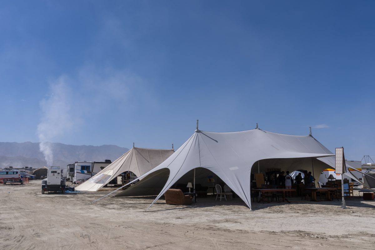 Camp Shade Tents at 430 and A