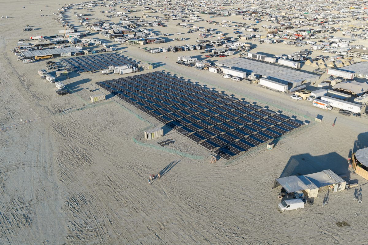 Solar Array at 200 and K