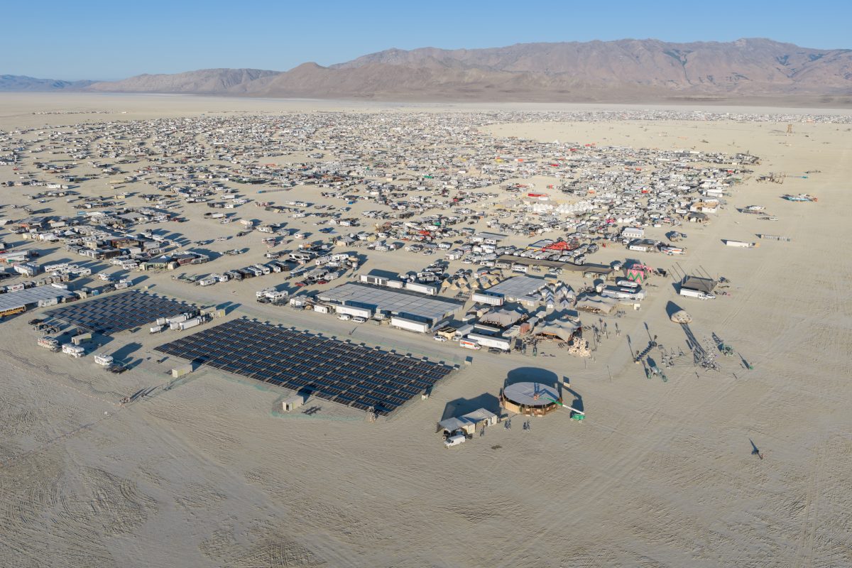 Solar Array at the City Edge