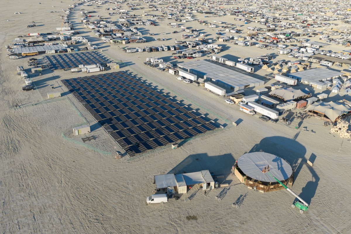 Solar Array at 200 and K