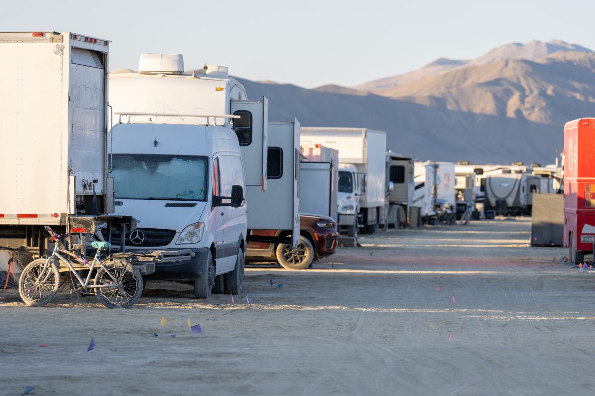 RV Row at Morning Light