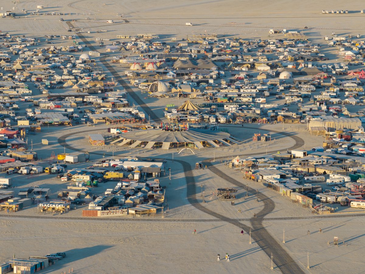 Center Camp From Above