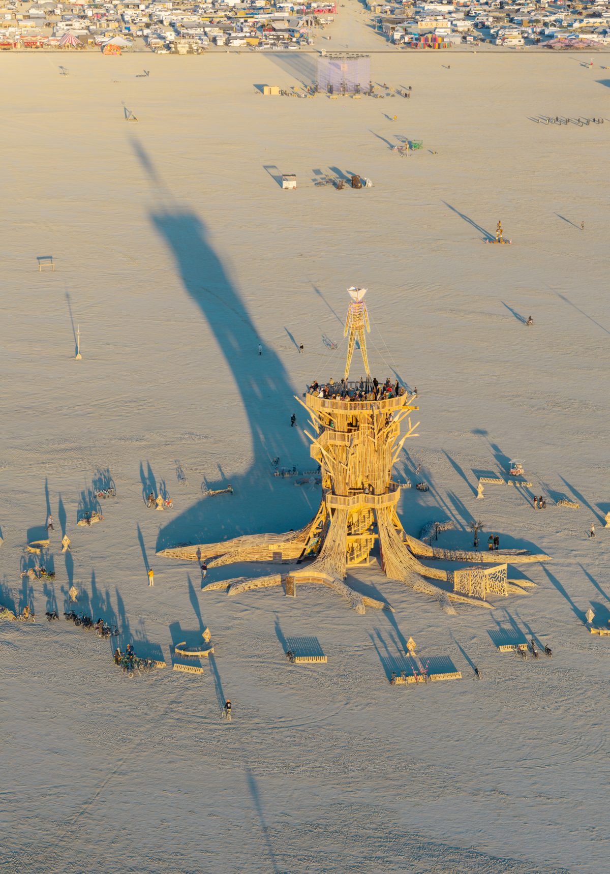 Burning Man 2026 Man Base - Cryptomeria by Alexander Rose