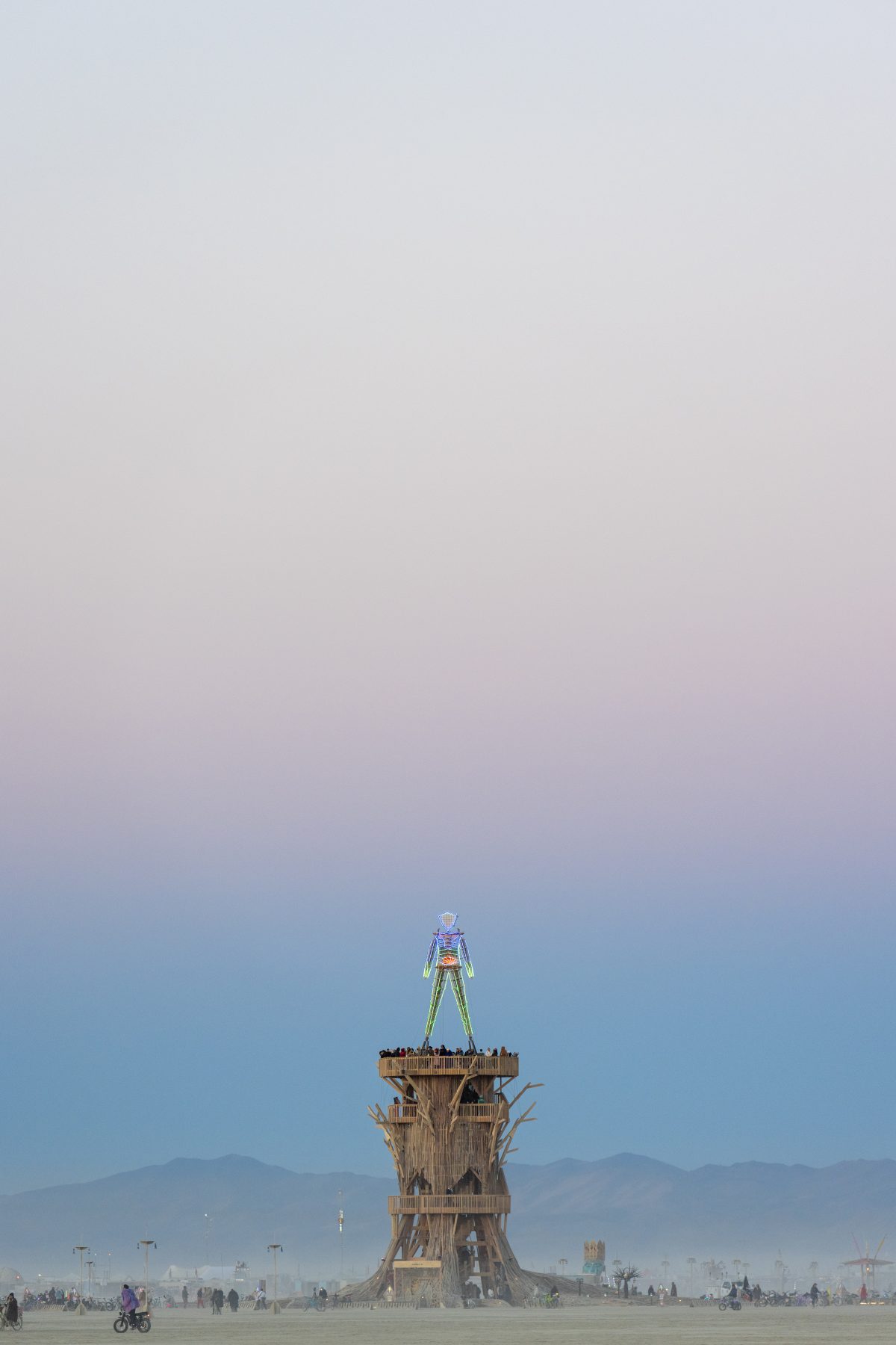 Burning Man 2026 Man Base - Cryptomeria by Alexander Rose