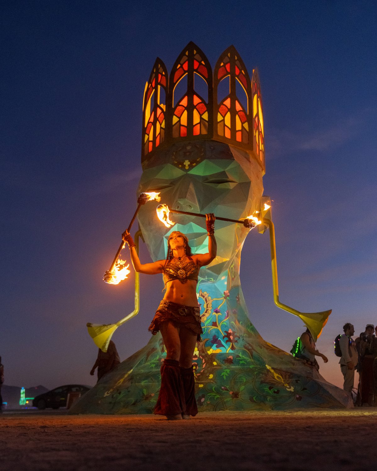Fire Dancer at ZARVAN by Gazelle Dasti