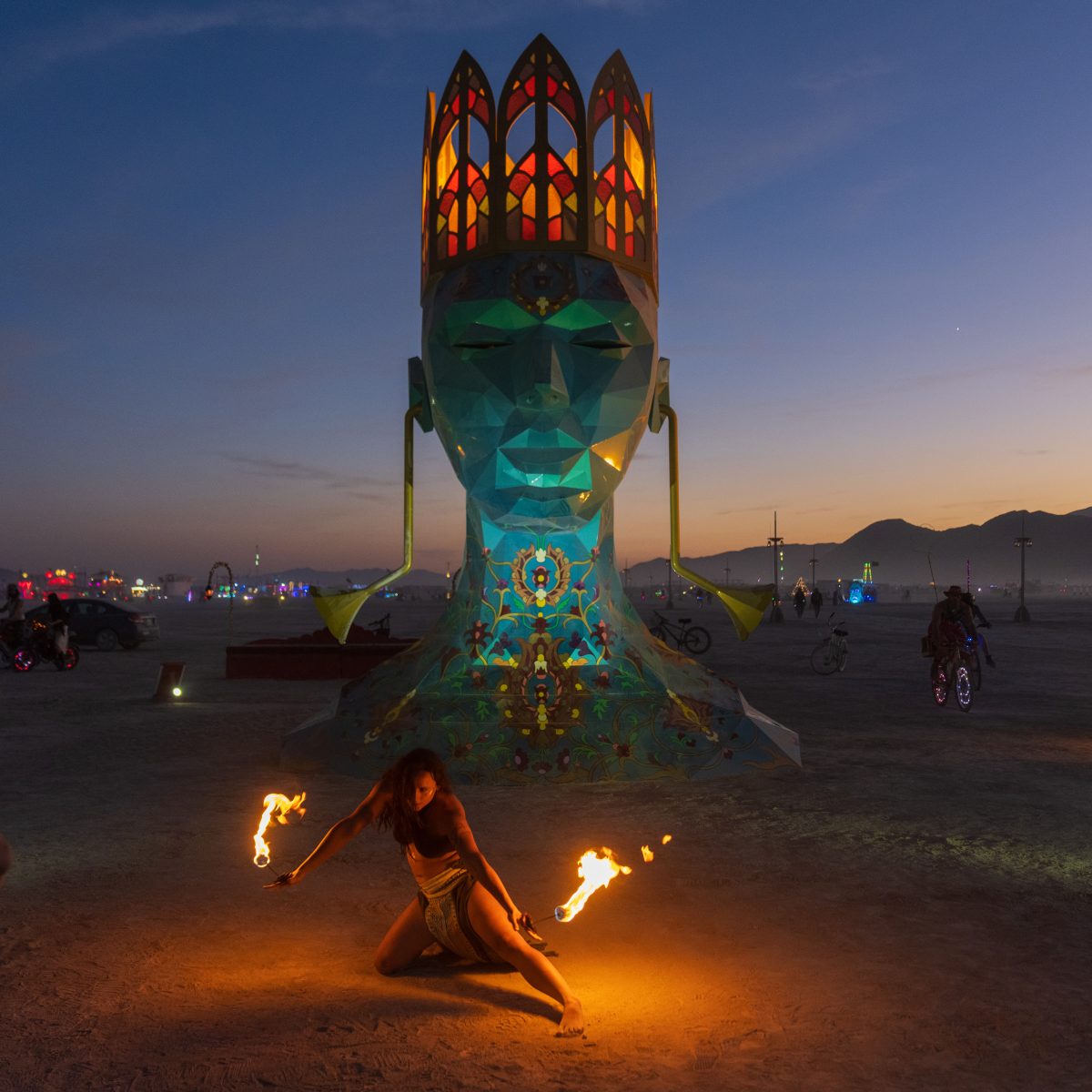 Fire Dancer at ZARVAN by Gazelle Dasti
