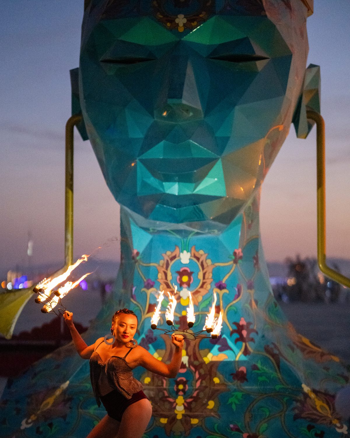 Fire Dancer at ZARVAN by Gazelle Dasti