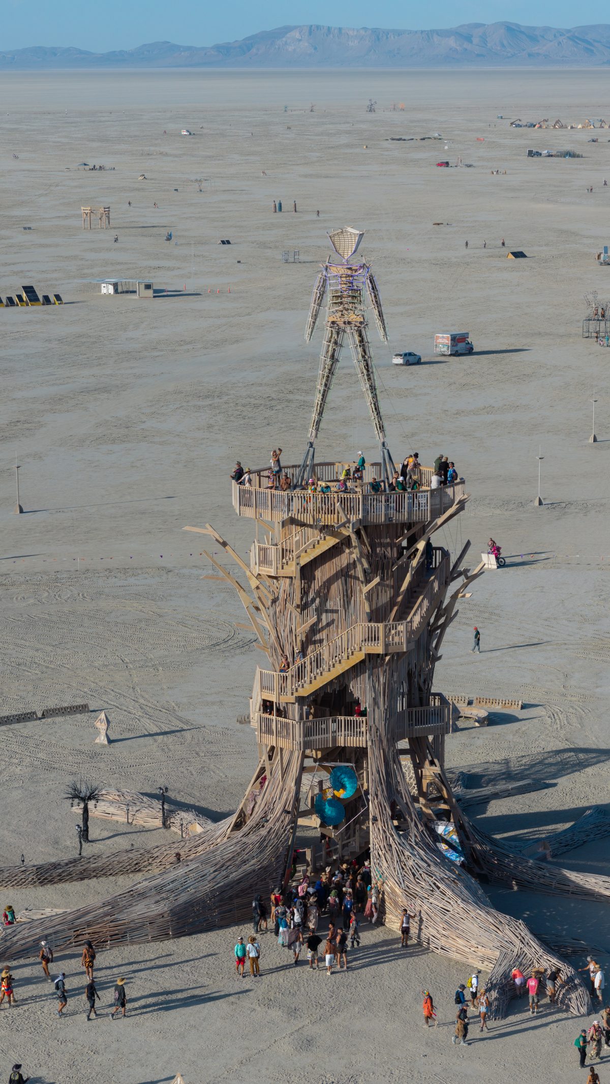 Burning Man 2026 Man Base - Cryptomeria by Alexander Rose
