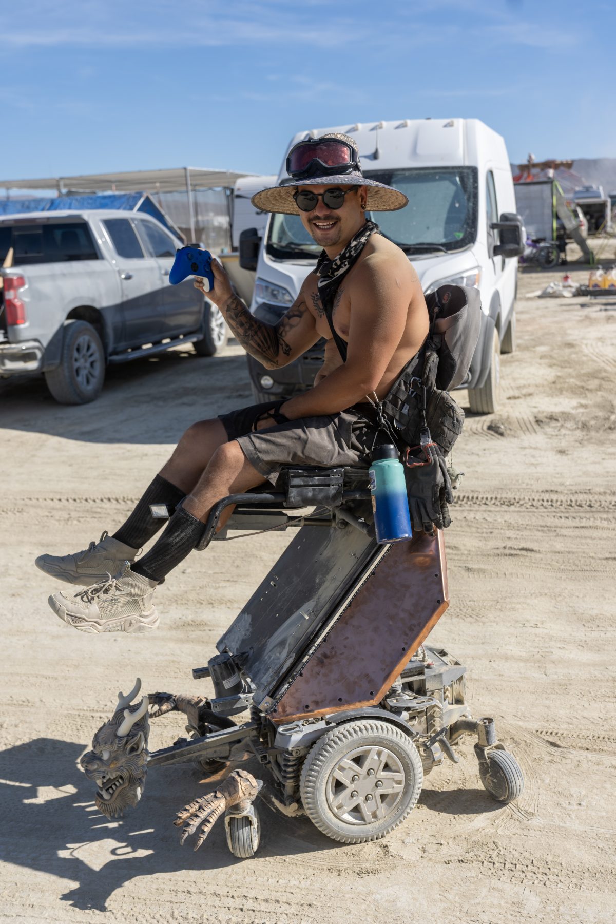He Built His Own Ride