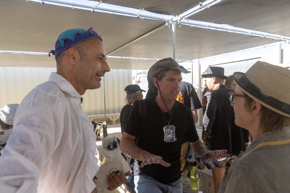 Doc Team Meeting Under The Shade