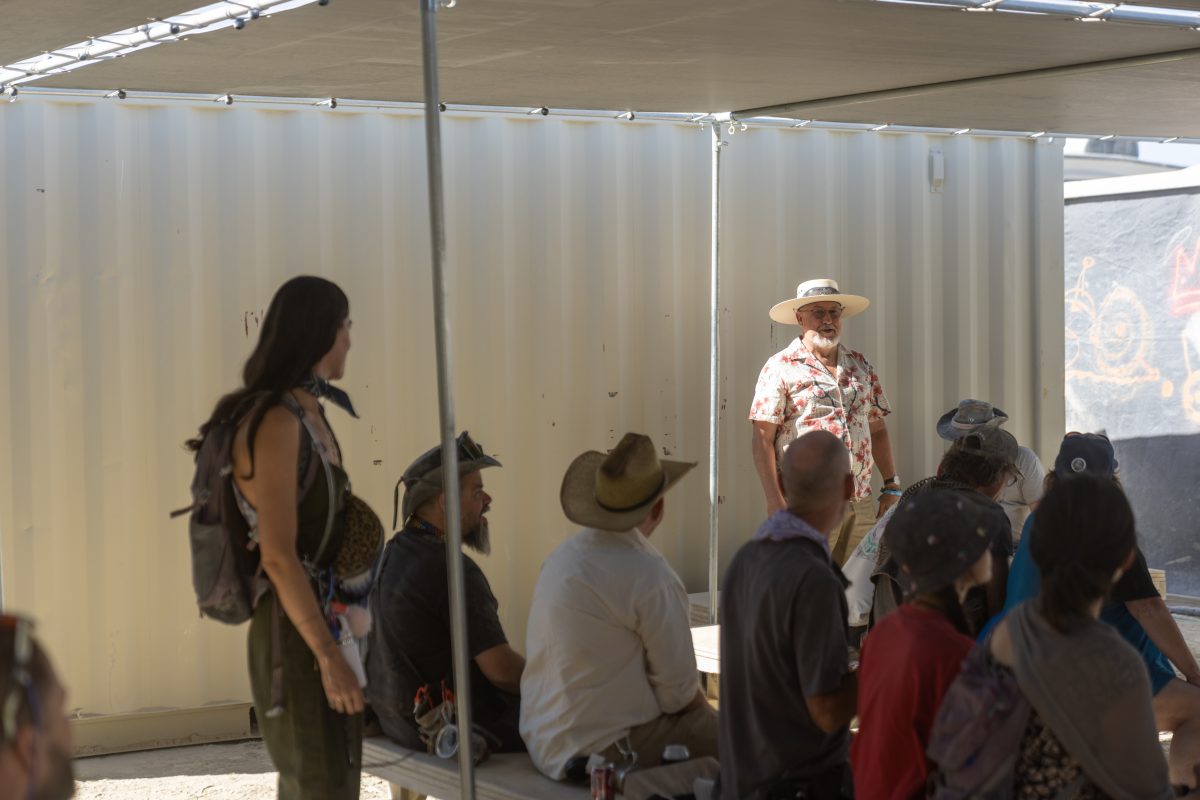 Doc Team Meeting at the Black Rock Operations Center (BROC)