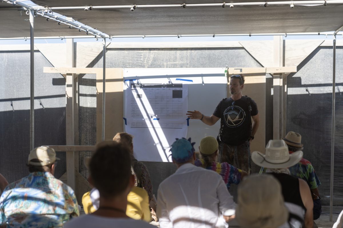 Doc Team Meeting at the Black Rock Operations Center (BROC)