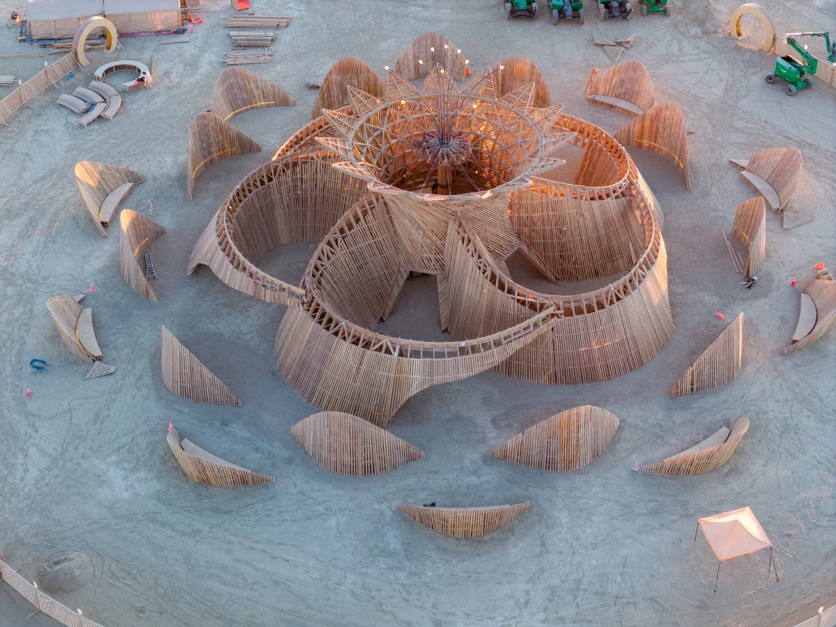 Temple of the Moon (build week) by Moonlight Collective