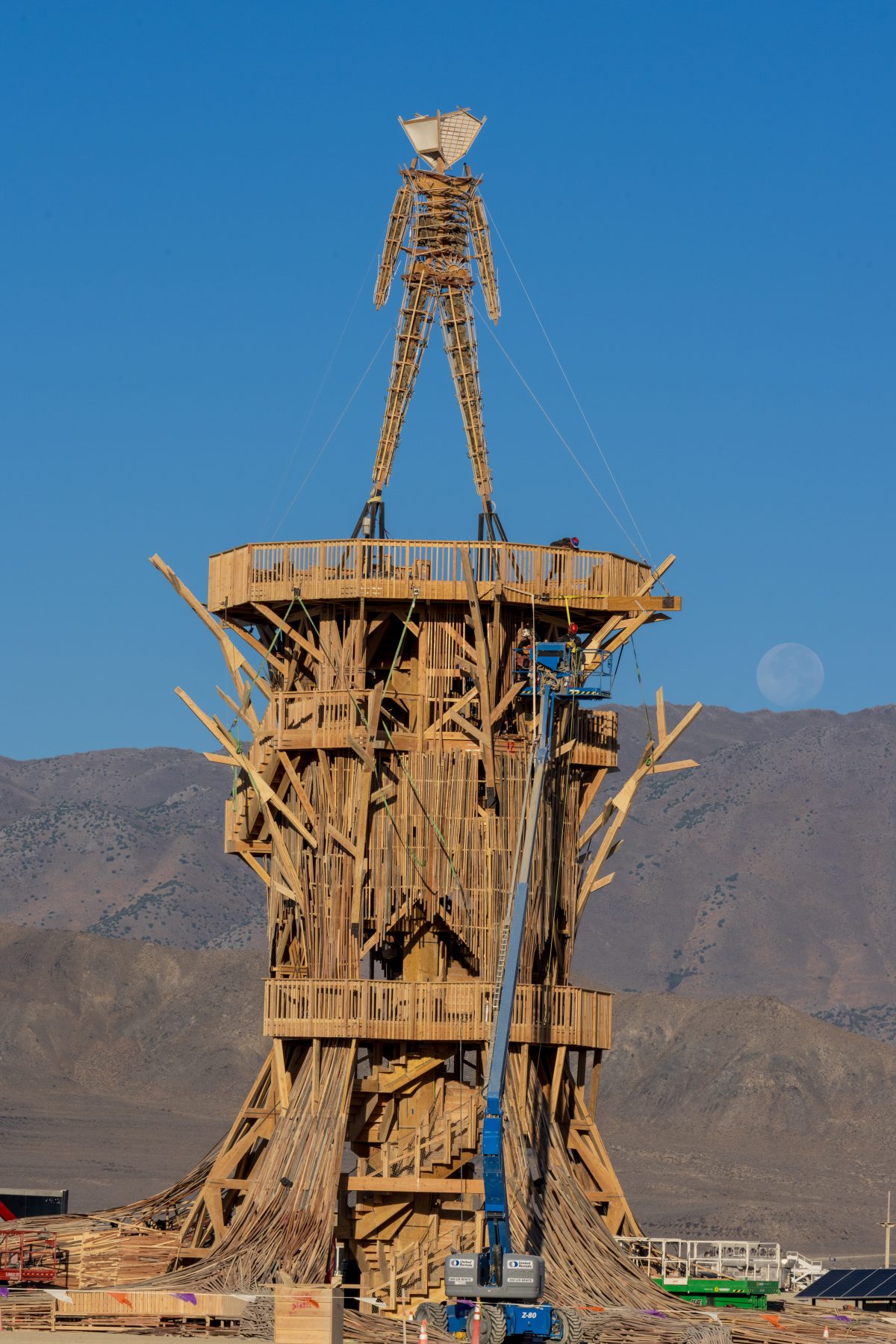 Burning Man 2026 Man Base - Cryptomeria by Alexander Rose