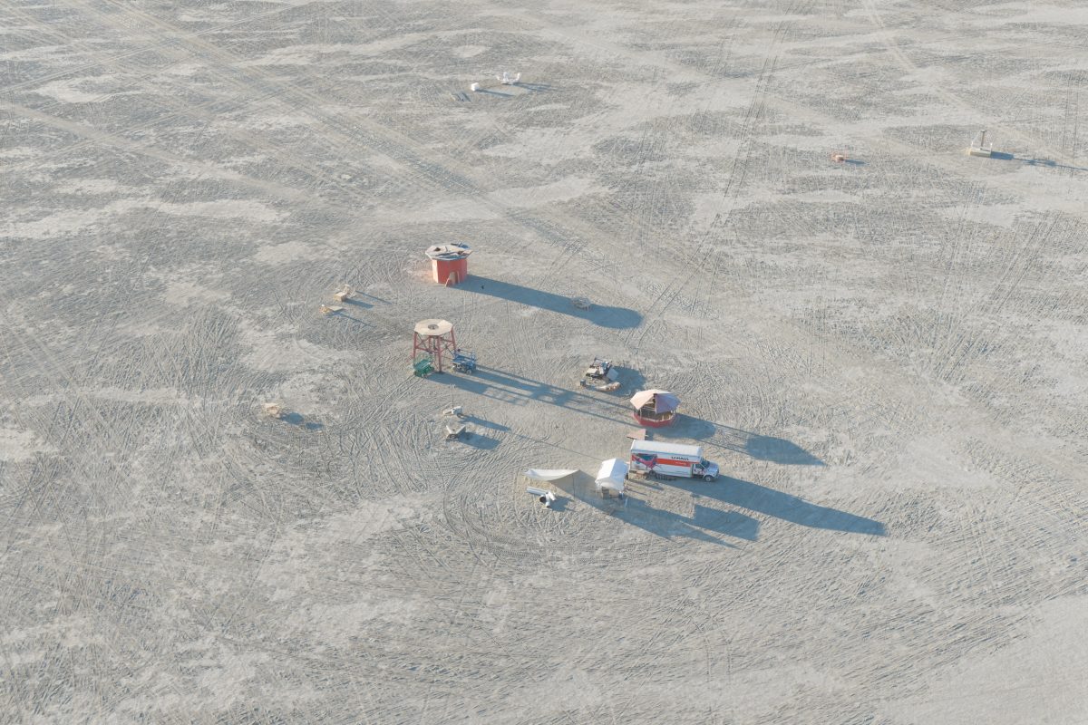 Build Week Crews on Open Playa