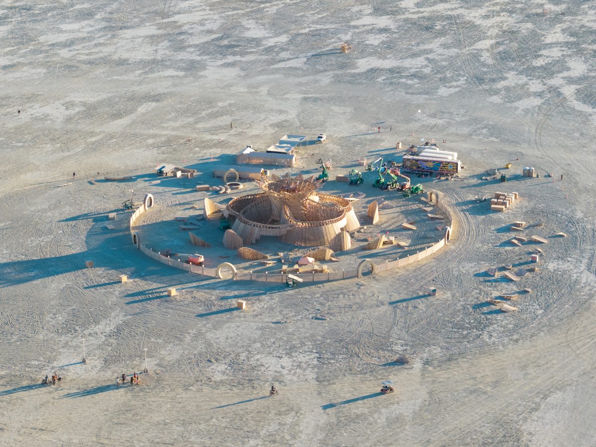 Temple of the Moon (build week) by Moonlight Collective
