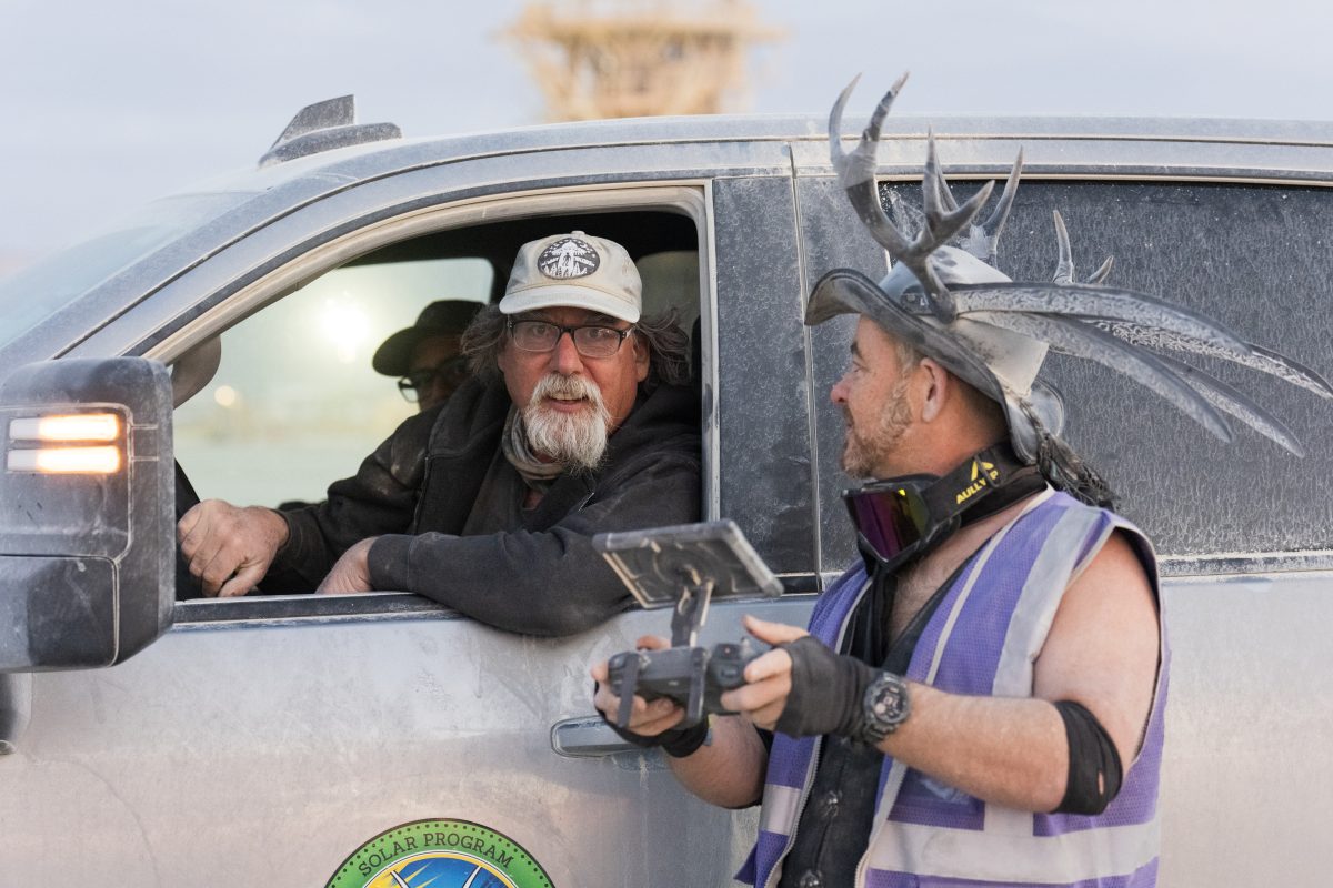 Jamen and Terry on the Playa