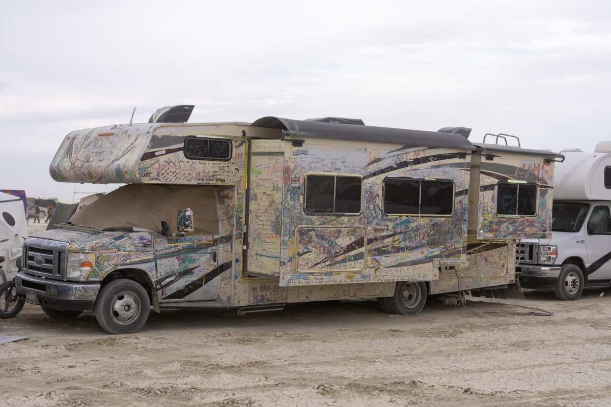 Graffiti Covered RV