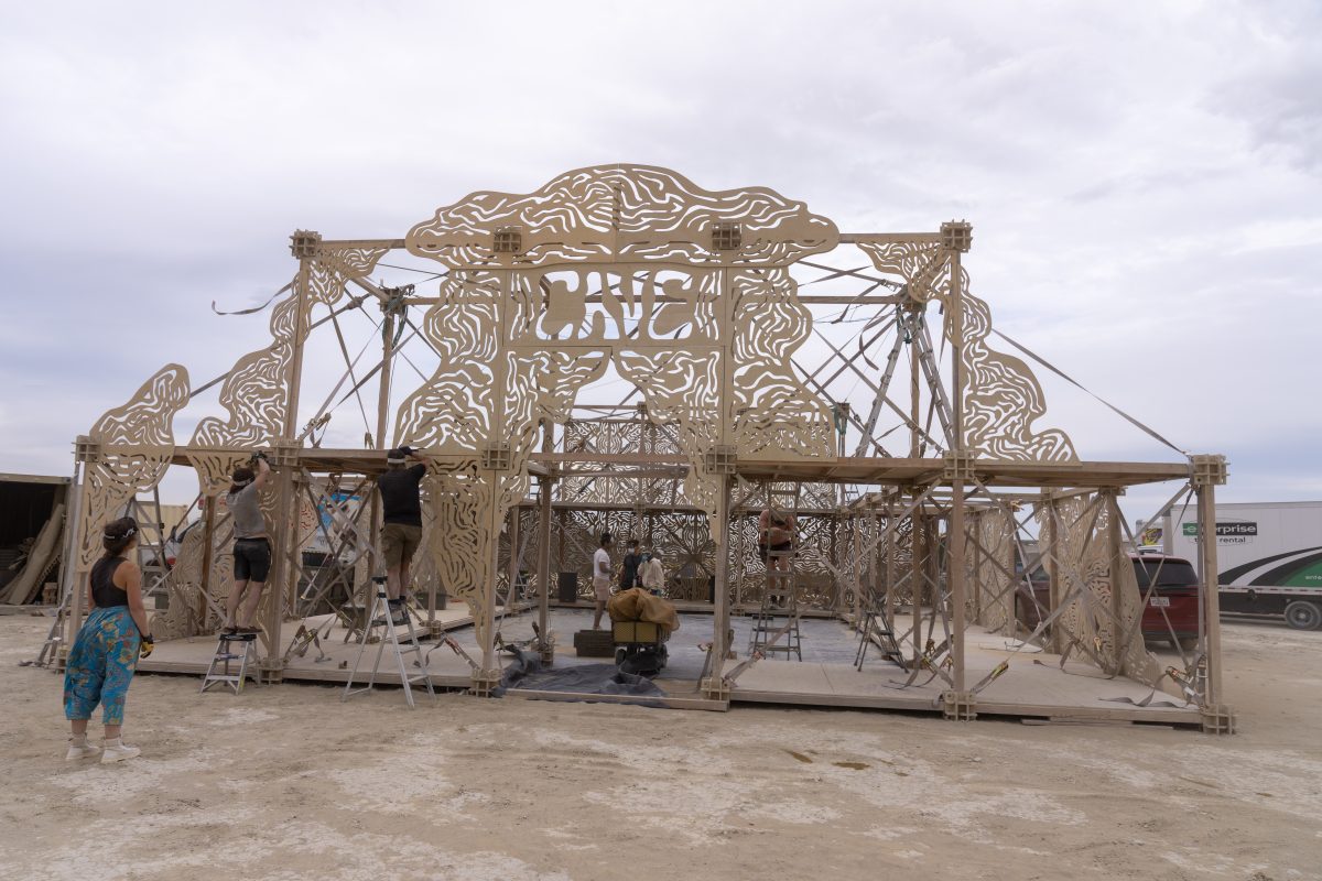 The Cave Camp (build week)