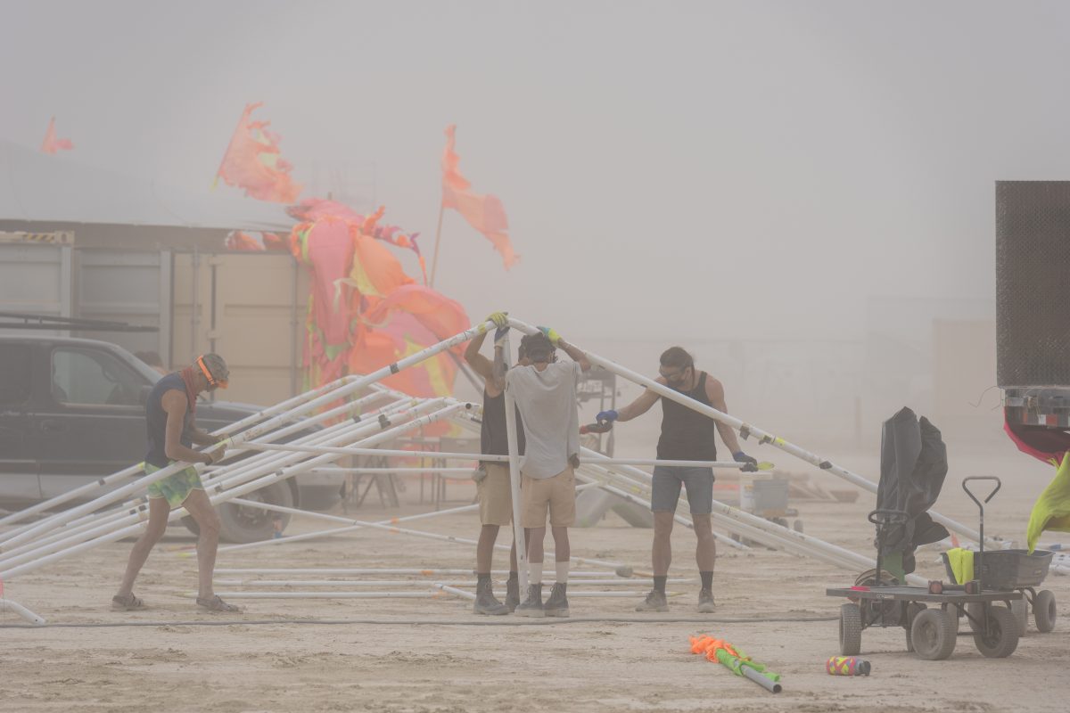 Raising Poles in the Dust