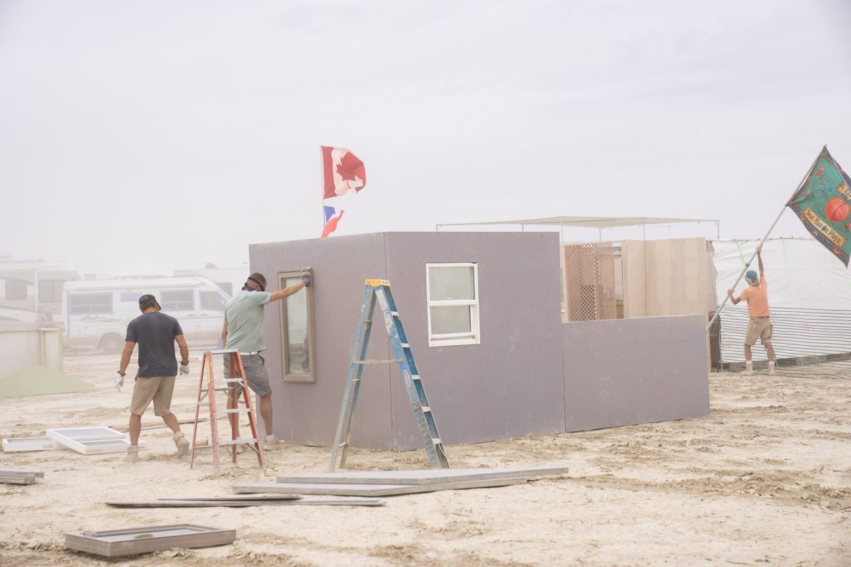 Building Suburbia in the Dust