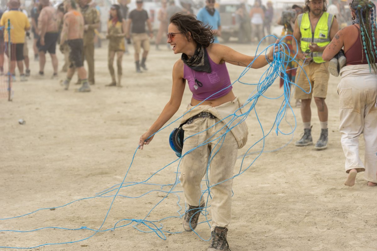 Rope at the DPW Spire