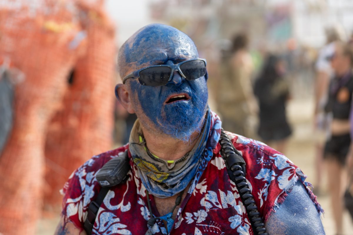 Blue Painted DPW at the 420 Spire