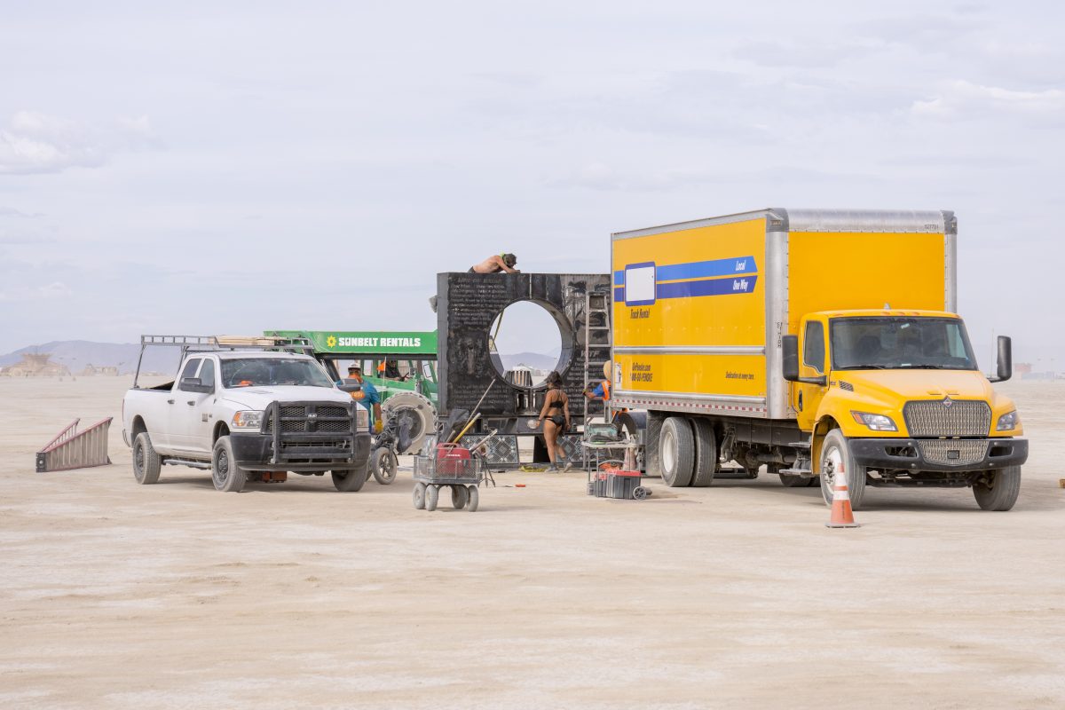 Build Week Crew on Open Playa