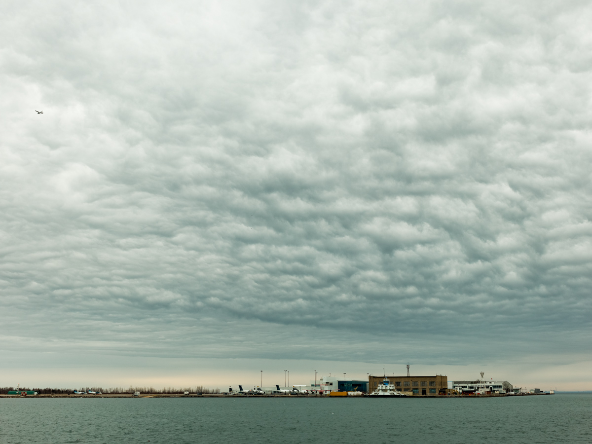 Rippled Sky Over Billy Bishop