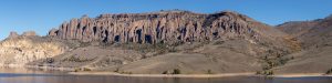 Dillon Pinnacles Over Blue Mesa