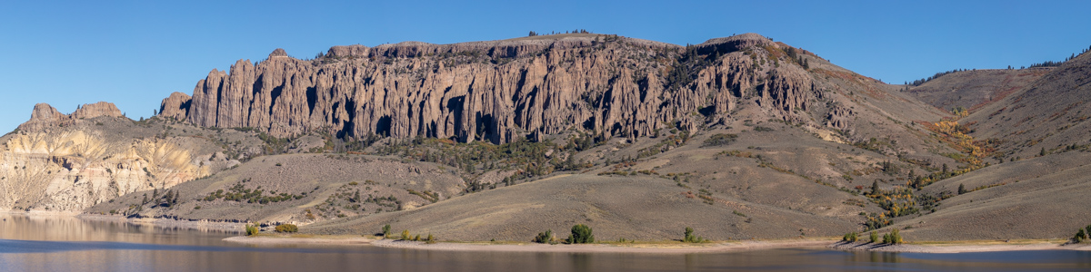 Dillon Pinnacles Over Blue Mesa